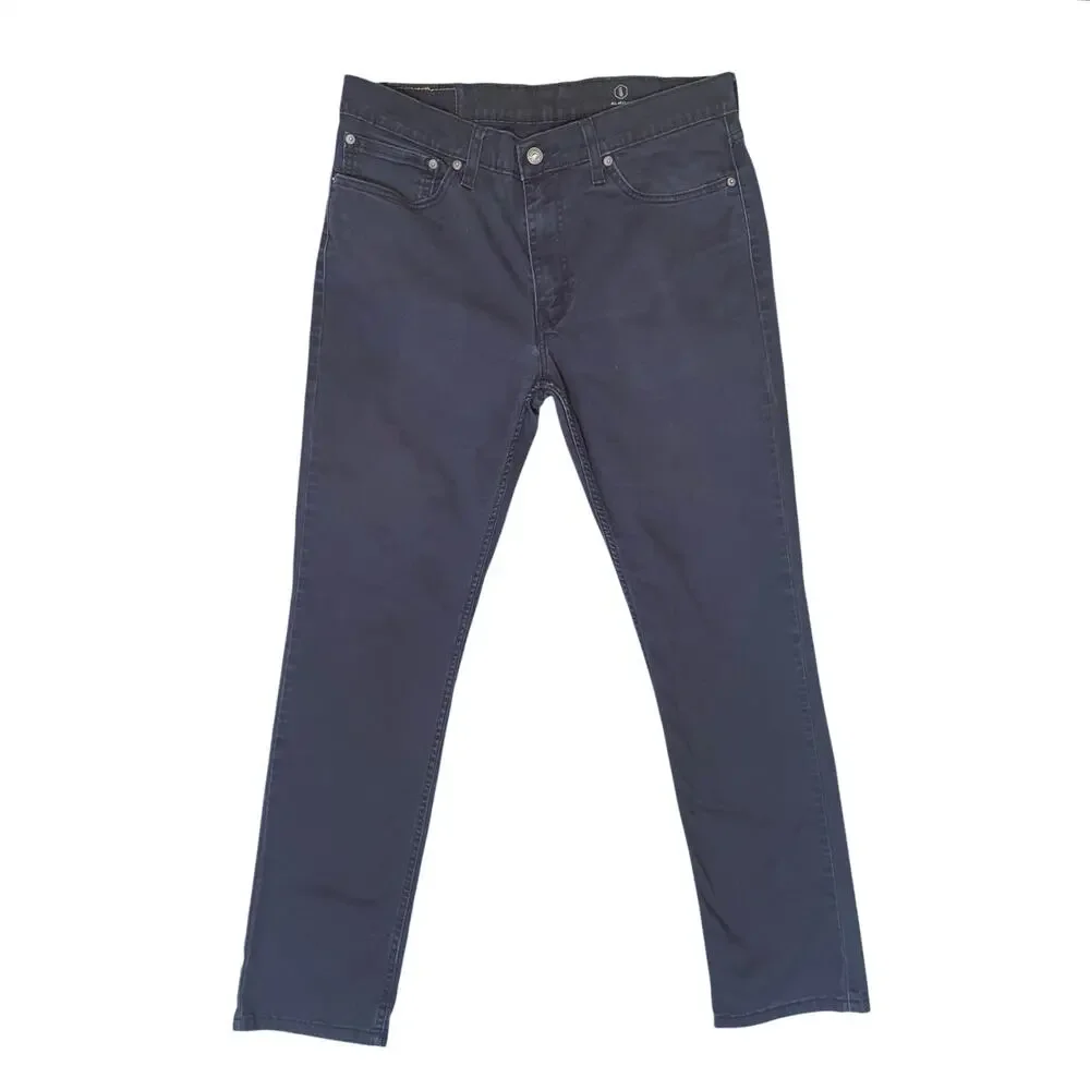 Levi's 511 Men 34X32 Slim All Seasons Tech Pant Blue Stretch Lightweight